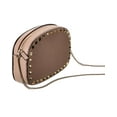 thumbnail image 3 of Valentino Rockstud Mini Grainy Leather Crossbody, Beige, 3 of 5