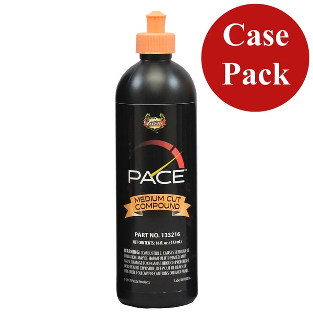 Compuesto Presta PACE Medium Cut 473 ml (caja de 6)