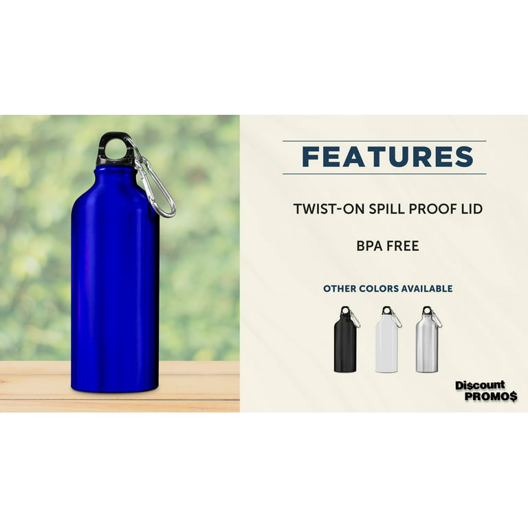 Lot Durable And Lightweight Aluminium Water Bottle With Carabiner