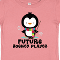 thumbnail image 4 of Inktastic Future Hockey Player Penguin Boys or Girls Baby T-Shirt, 4 of 5
