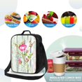 thumbnail image 4 of Picia Vintage Wood Background with Floral Lunch box Lunch bag for men women Large capacity Lunchbox Reusable Lunch bags Insulated Lunch bag Lunch box cooler, 4 of 9