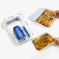 thumbnail image 3 of 50 Pcs Bacs à Graisse Jetables pour Barbecue en Aluminium, 3 of 5