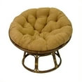 thumbnail image 1 of Blazing Needles Standard Single Papasan Micro Suede Cushion-Cardinal Red, 1 of 2