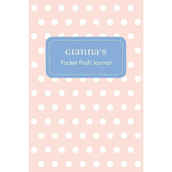 Gianna's Pocket Posh Journal, Polka Dot, (Paperback)