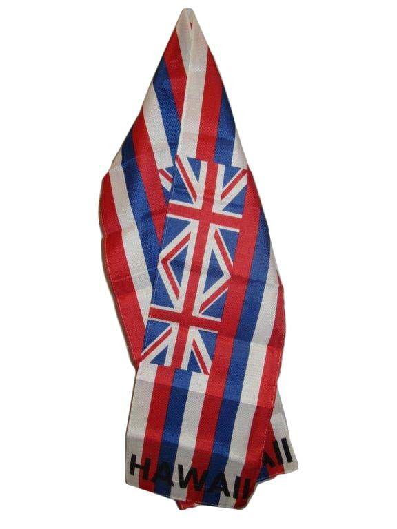 Iceland Country Lightweight Flag Printed Knitted Style Scarf 8"x60"