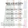 thumbnail image 3 of Women’s Summer Boho Maxi Skirts High Waisted Tiered Floral Skirts Vacation Loose Causal Skirts, L, 3 of 6