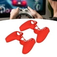 thumbnail image 4 of Silicone Case, Dustproof Easy To Remove Protector Case Prevent Slipping  For Controller White,Red,Blue,Black, 4 of 8
