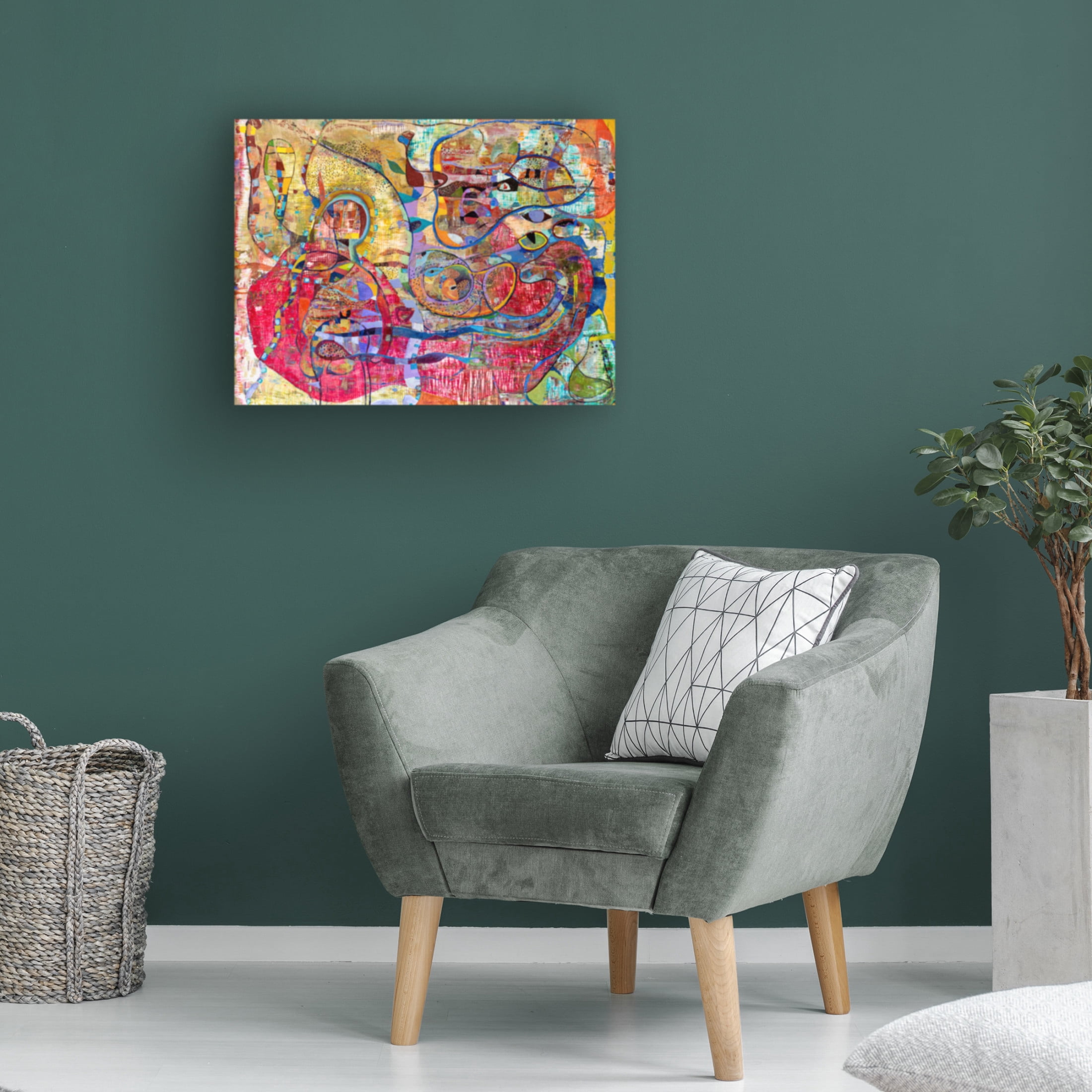 Trademark Fine Art Alise Loebelsohn  Baby Canvas Wall Art