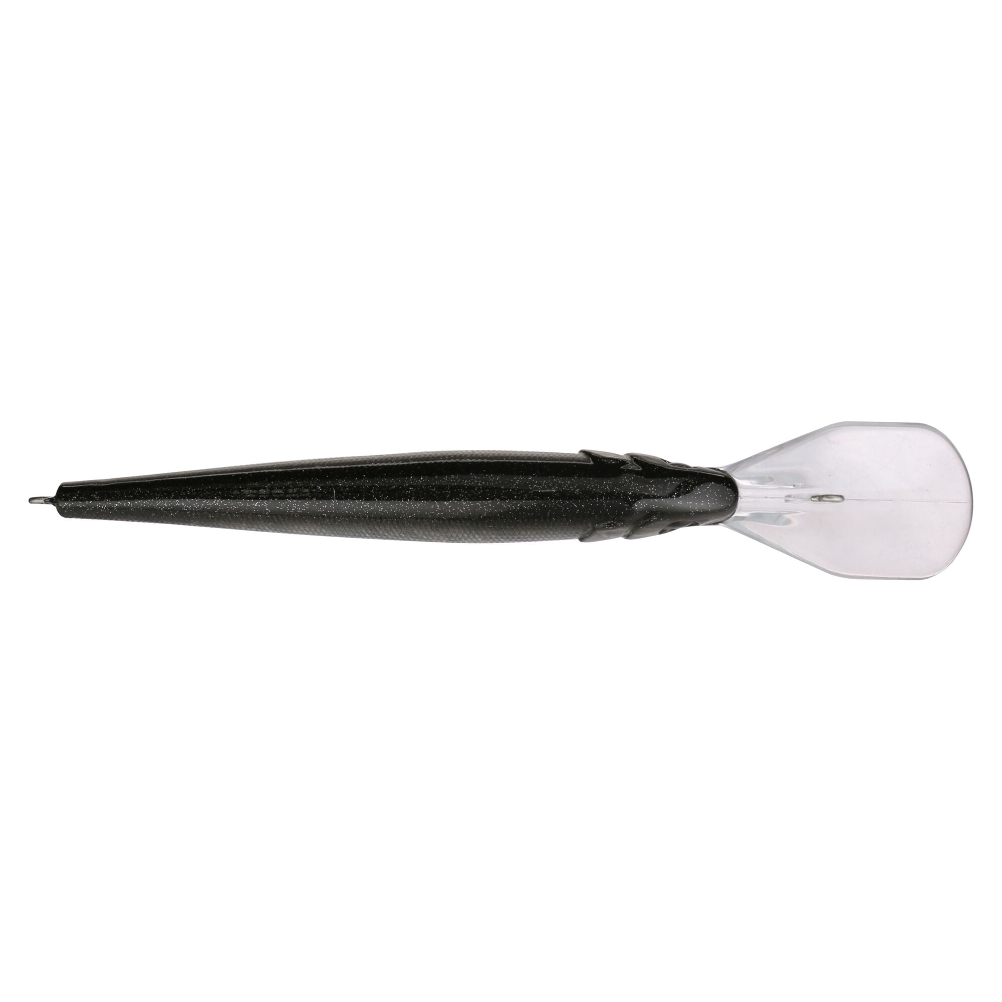Berkley Deep Hit Stick, 4.25 in, Crankbaits, Black Silver (1 Count)