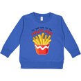 thumbnail image 2 of Inktastic I'm Just Here for the French Fries Toddler Sweatshirt, 2 of 4
