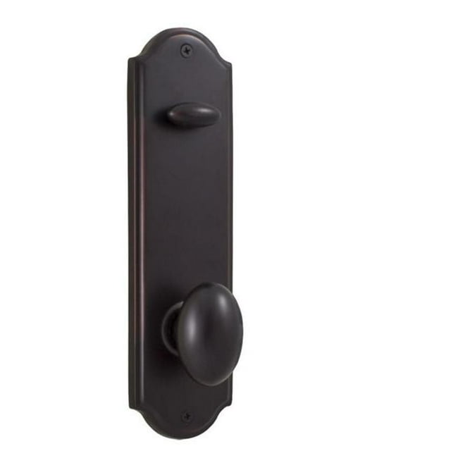 Weslock 06604--J1SL2D Intérieur Julienne Combiné Interconnecté Garniture pour Manoir Ou Philbrook avec Verrou Réglable & Rond Coin Grèves&44; Huile Frotté Bronze