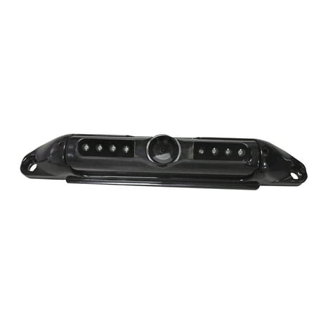 Boyo Vision Vtl420cir Bar-type 140deg License Plate Camera With Ir Night Vision (black)