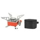 thumbnail image 1 of Estufa de Gas portátil para acampar con encendido piezoeléctrico, estufa de cocina plegable, equipo de cocina para senderismo, pesca, Sunnimix Quemador de estufa, 1 of 8