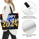thumbnail image 3 of Balery Happy New Year 2024 (6) Bolsa Tote Estilo Estético con Cremalleras, Bolsa de Hombro, Bolsa de Compras Grande y Plegable, 3 of 8