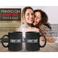 thumbnail image 5 of Sarcastic Coffee Mug - I Don't Fart - Funny Witty Sassy Mugs Sarcasm for Women Men Farter 11oz Black, 5 of 6