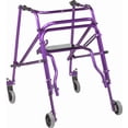 thumbnail image 5 of Inspirado en el andador posterior ligero Drive Nimbo 2G Mobility Aid con asiento, grande, color morado mago, 5 of 5