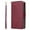 Winered, variant on for iPhone 15 Pro Wallet Case with Zipper Pocket, PU Leather Card Holder Cover, Kickstand Magnetic Clasp Wrist Strap Heavy Duty Shockproof Protective Phone Case for iPhone 15 Pro, Brown