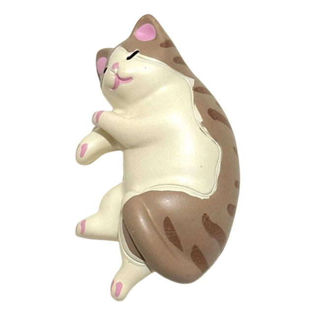 SIfdSeng Cadeaux de Noël Réfrigérateur Chat Mignon pour Frigo Réfrigérateur Chat 3D pour Cuisine Tableau Blanc