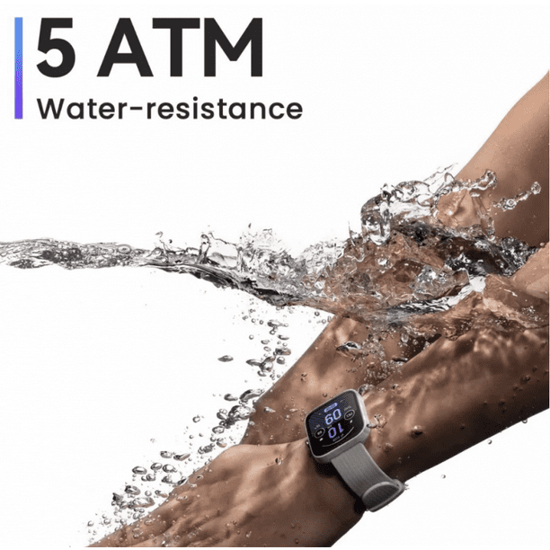 Smartwatch Bip 3 Negro 60 modos deportivos Amazfit Resistente al Agua Walmart en linea