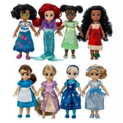 Disney Princess Once Upon a Story Mini Doll Gift Set [Arie, Rapunzel, Belle, Moana, Cinderella, Tiana, Elsa & Mirabel]