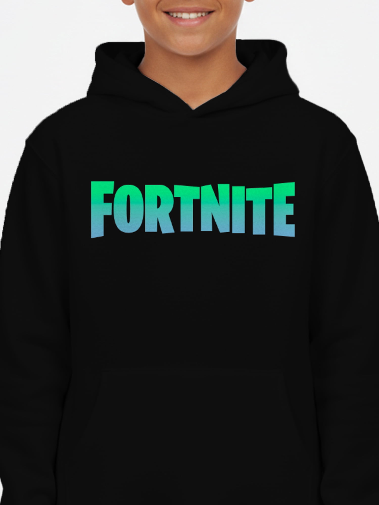 Fortnite Kids Graphic Fleece Hoodie, Gradient Logo, Sizes 4-18