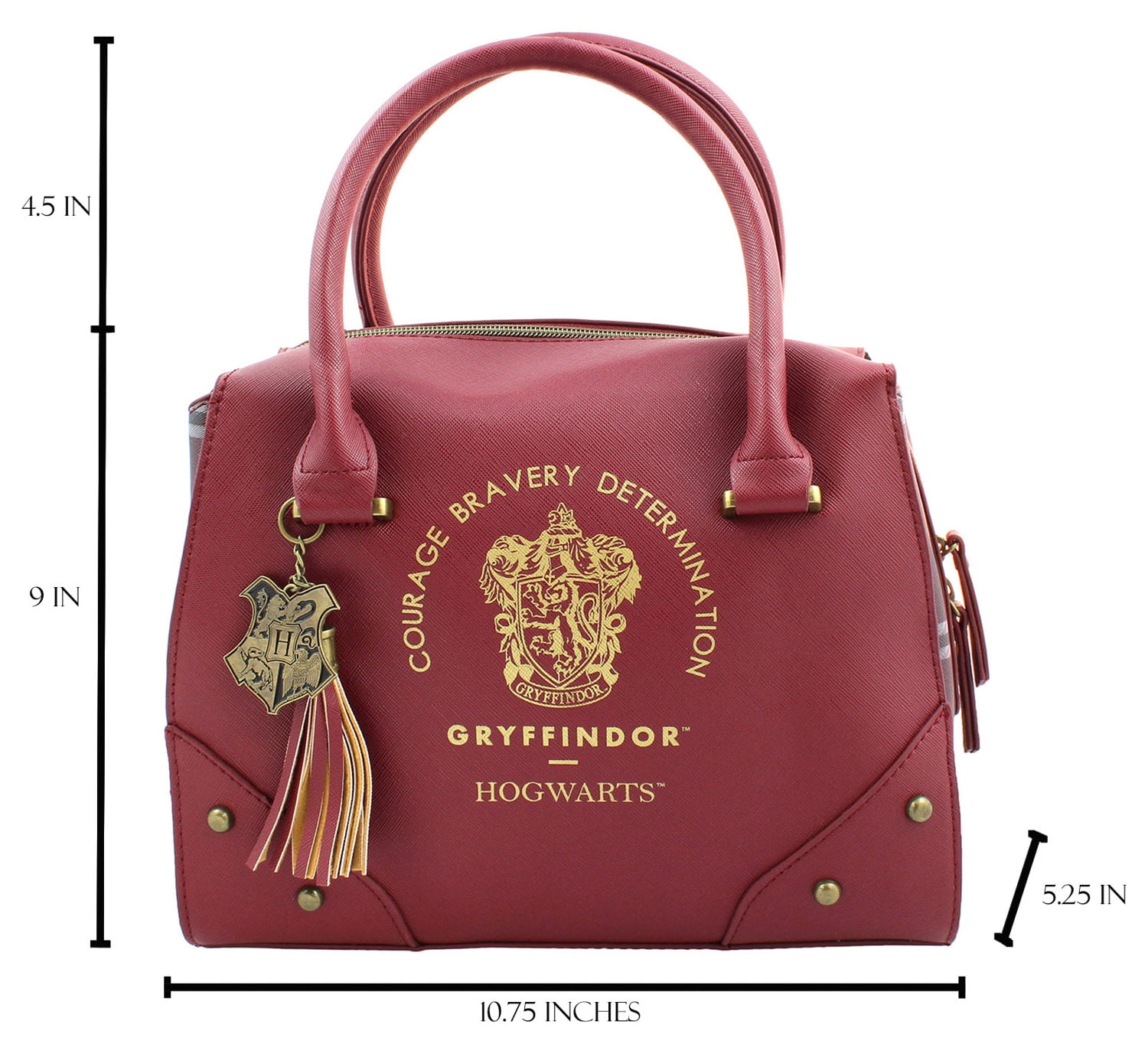 Harry Potter Purse Designer Handbag Hogwarts Houses Womens Top Handle Shoulder Satchel Bag