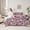 Ivory Burgundy, variant on Manfei Girls Pink Leopard Print Twin Bedding Sets 7pcs, Glitter Personalized Letter A Bedding Comforter Set, Cheetah Print Monogrammed Sheet Sets, Luxury Bedroom Decor