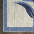 thumbnail image 7 of Nourison Aloha Outdoor Blue Grey 2'3" x 8' Area Rug (2x8), 7 of 7