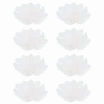80 Pieces White Natural Ostrich 20-25cm Wedding DIY,8 Bag of Ostrich Feather(10 pc),White
