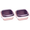 thumbnail image 1 of 3 In1 Kitchen Colander With Lid- Plastic Double-layer Sets/storage, 1 of 5