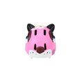 thumbnail image 3 of Casco infantil para patines, patineta, scooter y bicicleta, marca Flying Eagle modelo osita rosa Flying Eagle Zoo pink bear, 3 of 3