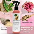 thumbnail image 2 of Prideandbeauty Loc Refresher Spray with Rosewater & Peppermint Natural Dreadlock Spray for Hair Growth, Moisture & Scalp Care – 4 fl oz, 2 of 8