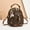 Earth-Yellow, variant on SPEKSEE Popular New Small Backpack Fashion Shoulder Simple Women'S Bag Crossbody Bag Multifunctional Women'S Bag Comfortable Work Commuting Bags Lightweight Casual Daypack