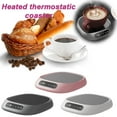 thumbnail image 1 of Sentmoon Coffee Cup Warmer for Desk Coffee Mug Warmer -border Upgrade Constant Temperature Three Constant Temperature Heating Milk Coffee Tea One Hour Drinking Water Buzzer Reminder, 1 of 9