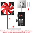 thumbnail image 5 of 10000W Household Compact Variable Voltage Controller Portable Speed Temperature Light Voltage Adjuatable Regulator Dimmer, 5 of 5