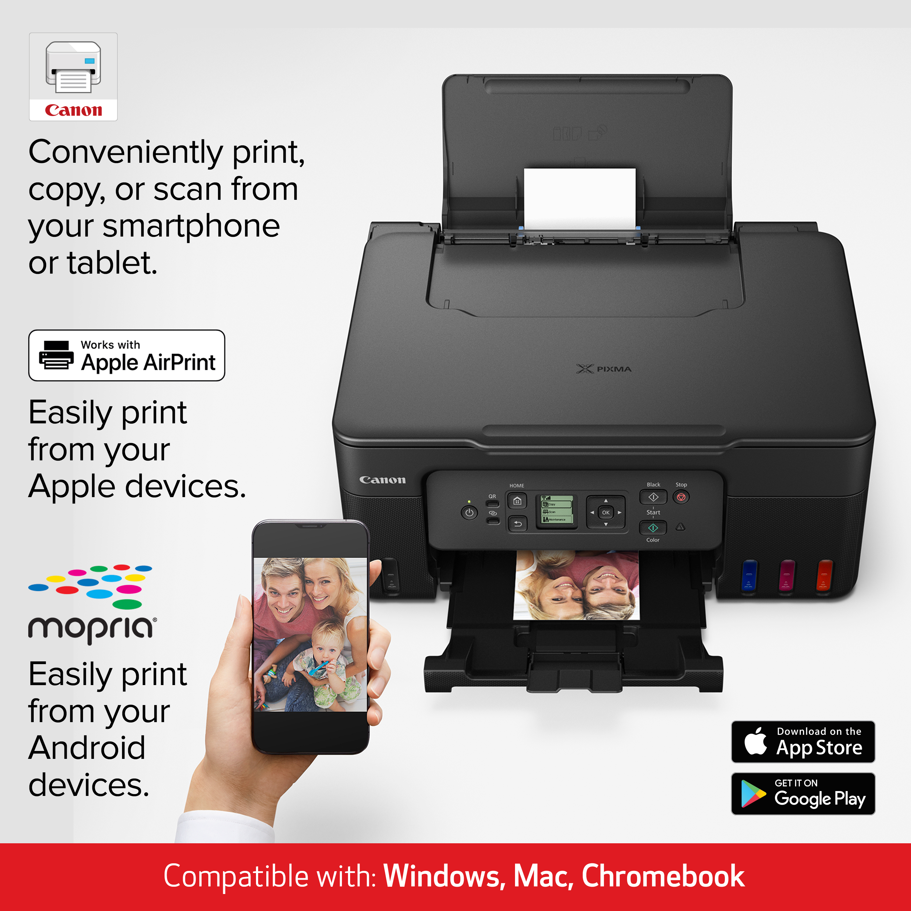 Canon MegaTank PIXMA G3272 Wireless All-in-One Printer photo 5