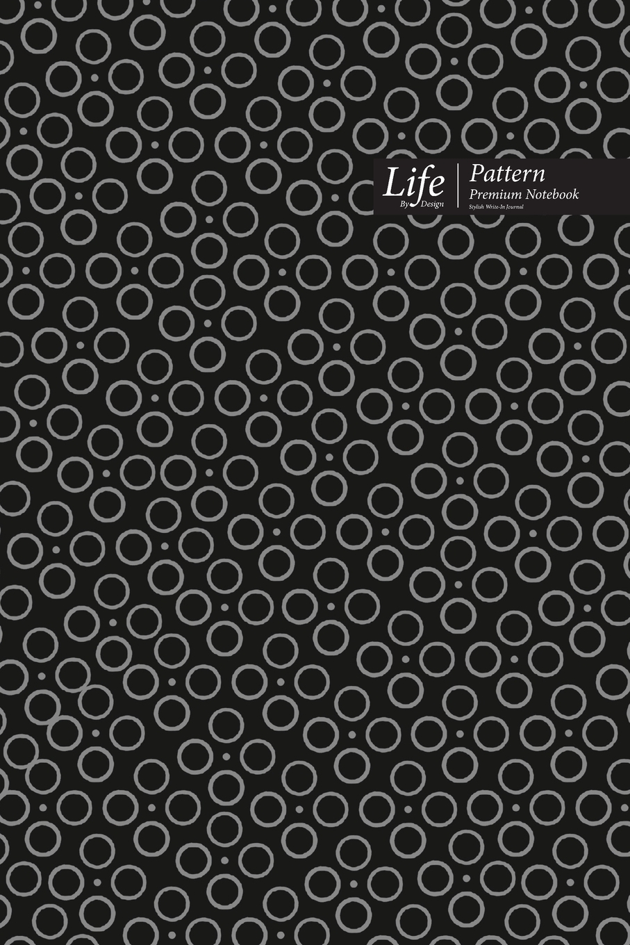 Ringed Dots Pattern Composition Notebook, Dotted Lines, Wide Ruled