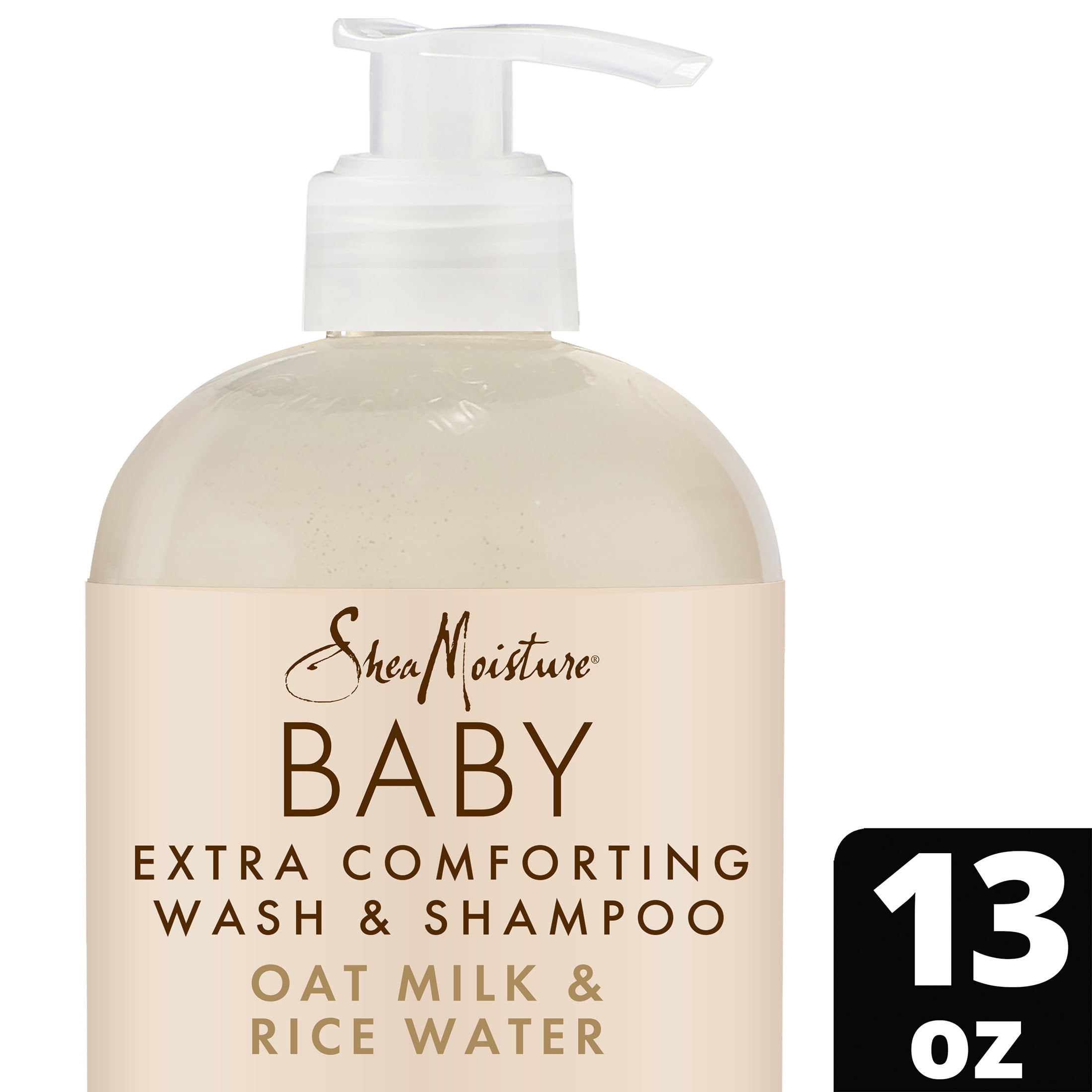 bestøve Egetræ Luscious SheaMoisture Baby Wash and Shampoo Oat Milk and Rice Water with Shea Butter  for Babies 13 oz - Walmart.com