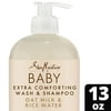 SheaMoisture Baby Wash and Shampoo Oat Milk and Rice Water with Shea Butter for Babies 13 oz