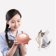 thumbnail image 3 of Tazón para animales Salvador Alimentador portátil de silicona para perros Alimentador de leche para cachorros Rosado, 3 of 9