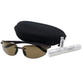 thumbnail image 3 of In Style Eyes Lovin Maui Wrap Polarized Nearly Invisible Line Bifocal Sunglasses black 2.00, 3 of 6