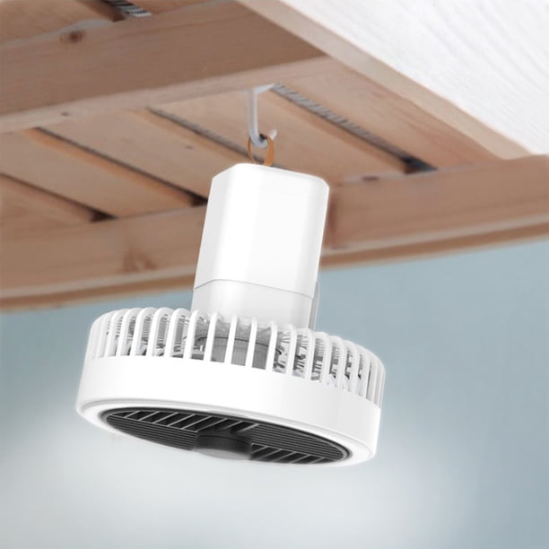 Ventilador Portátil de Escritorio Usb, Pequeño Ventilador de Pared con Ajuste de Velocidad Del Viento, Silencioso para Dormitorio, Exteriores, Viajes, Camping y Oficina.