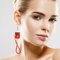 thumbnail image 4 of Hytrove 1Par Pendientes Colgantes En Color Para Y Estilo, 4 of 8
