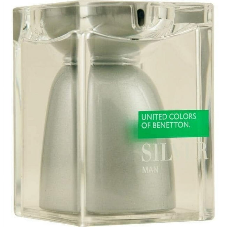 Benetton silver perfume new arrivals