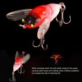 thumbnail image 3 of 6.5g/5cm Lure Bait Treble Hook Noise Temptation Luminous Cicada Dazzling Glow-in-the-dark Fake Lure Fishing Supplies, 3 of 7