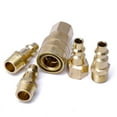 thumbnail image 2 of de Acopladores de Latón de 5 Piezas, Conector de de Aire, Enchufe de Herramientas NPT de 1/4 kusrkot Conector de manguera de aire, 2 of 8