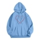 thumbnail image 3 of Sudadera con capucha de manga larga para hombre, estilo casual, de color liso, con bolsillo, de poliéster, 3 of 3