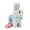 Blue, variant on Interactive Talking & Walking Bunny Doll - Touch Activated Learning Rabbit with Realistic Sounds, Soft Plush Toddler Toy for Kids, Educational Gift (Requires 3 AA Batteries)