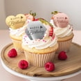 thumbnail image 5 of 45Pcs Happy Birthday Cake Toppers, Mirror Acrylic Cupcake Toppers 3 Multi-shape & 3 Different Color Custom Cupcake Picks for Birthday Party Anniversary Pastries Decorations, 5 of 9