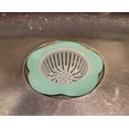 thumbnail image 4 of Handy Housewares 4.25" Flower Shaped Kitchen Sink Strainer Basket - Fits Most Standard Sinks - Pastel Green 3 Pack, 4 of 4
